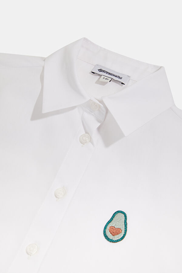 White Kids' Shirt 3