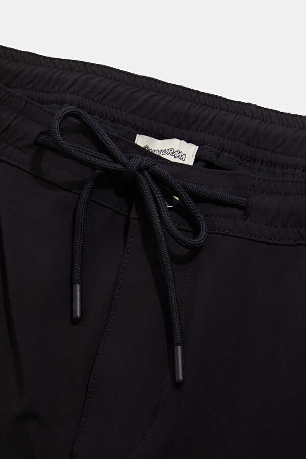 Navy Blue Straight Leg Men's Trousers 3