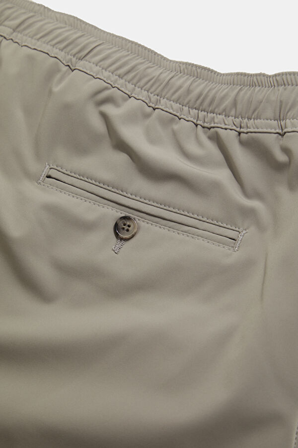 Light Grey Straight Leg Men's Trousers 4