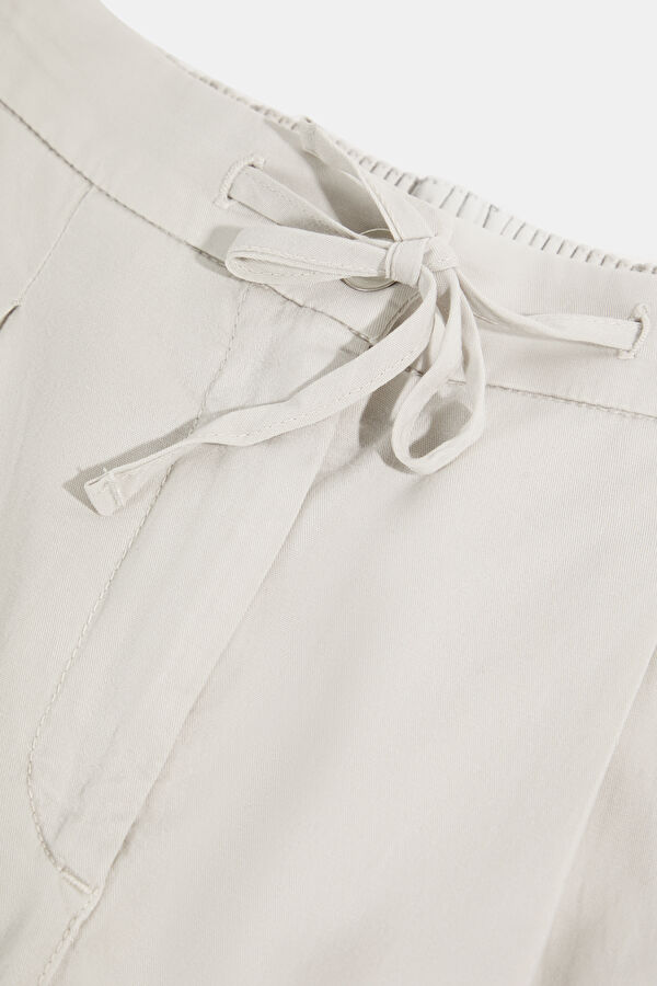 Mink Wide Leg Trousers 3