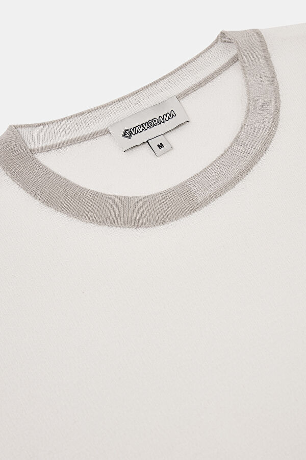 Off-white crew neck men's T-shirt 3
