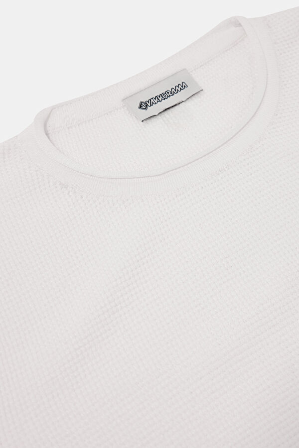 Off-white crew neck men's T-shirt 3
