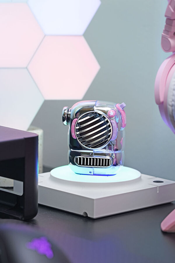 Spark Pop Pembe Bluetooth Hoparlör 6