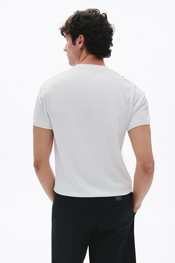 Off-white crew neck men's T-shirt 2