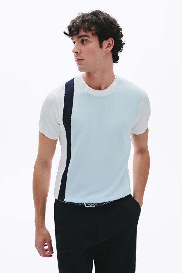 Off-white crew neck men's T-shirt 3