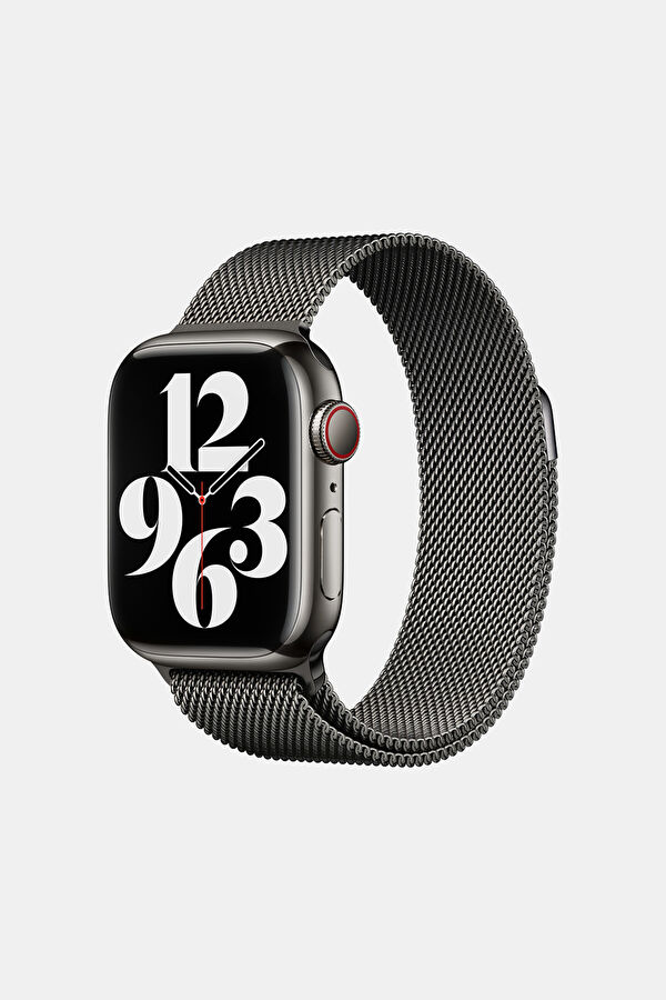 Watch 41 mm Graphite Milano Loop Strap 2