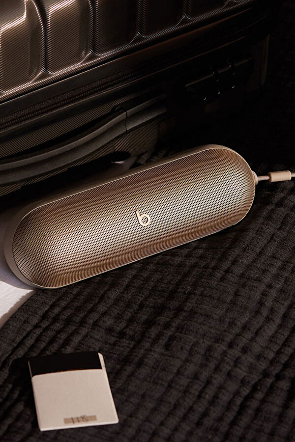Pill Kablosuz Bluetooth Hoparlör Altın Şampanya 4