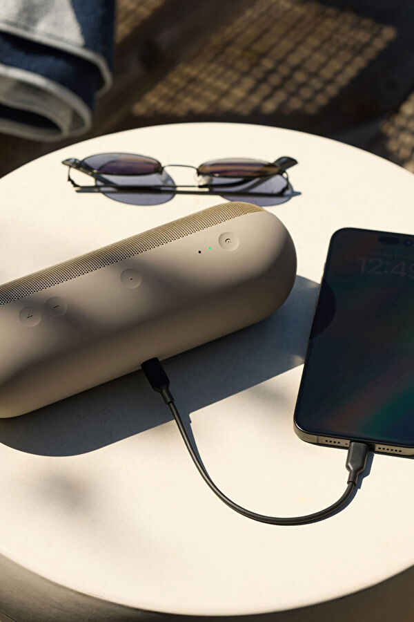 Pill Kablosuz Bluetooth Hoparlör Altın Şampanya 6