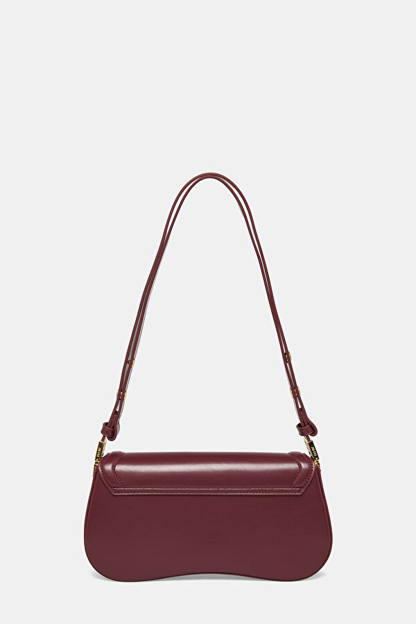 Joy Shoulder Bordo Kol Çantası 3