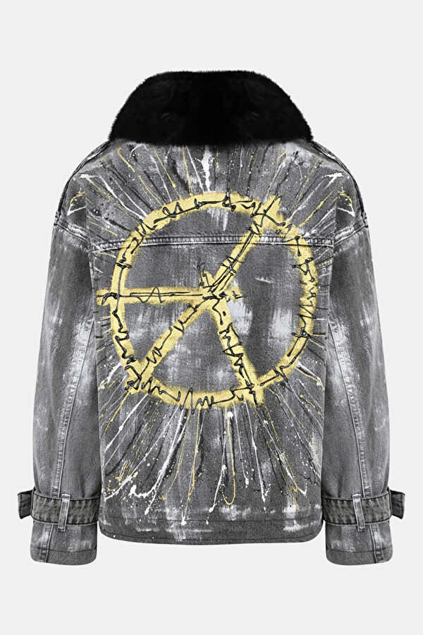 Peace Black Coat