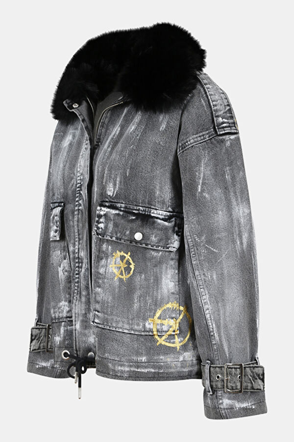 Peace Black Coat 4