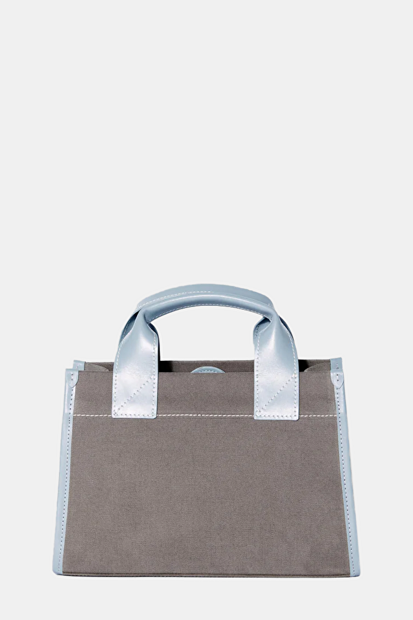 Stitched Pocket Mini Mink Bag 6