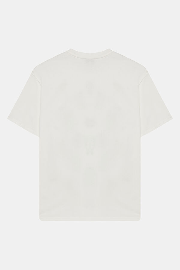 Off-white crew neck printed men's T-shirt 4