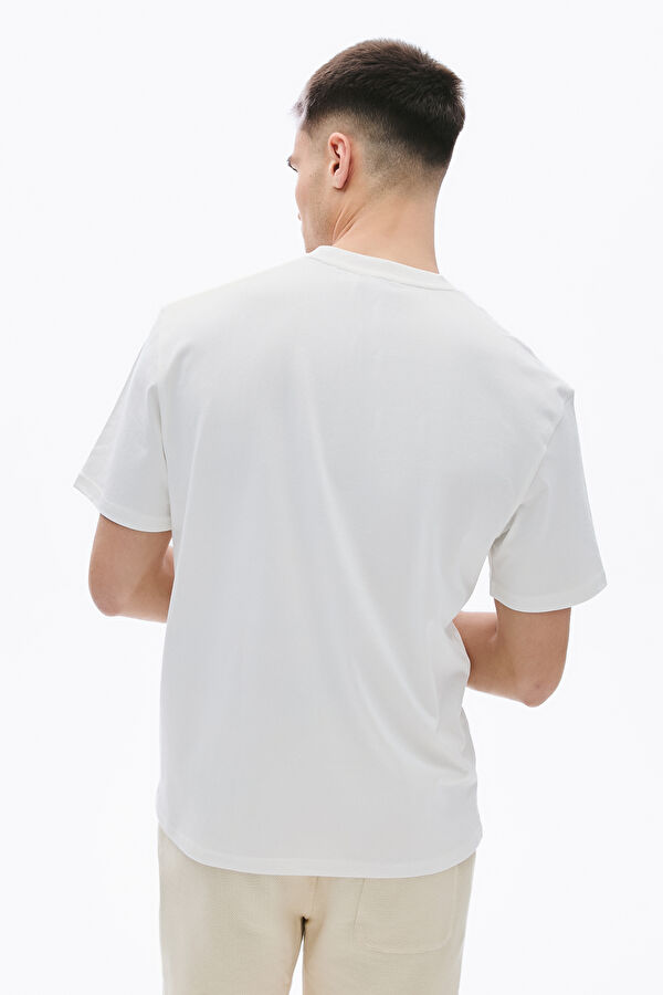 Off-white crew neck printed men's T-shirt 2