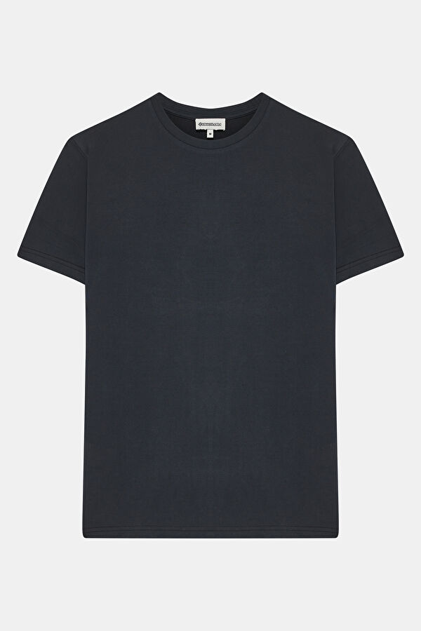 Black Crew Neck Men's T-Shirt