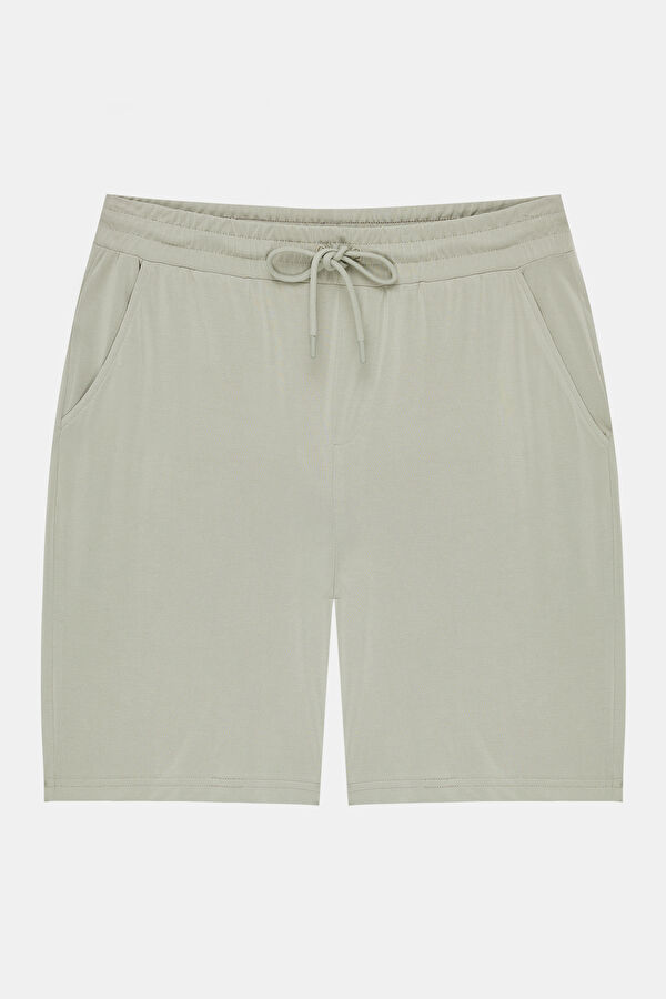 Khaki Modal Men's Shorts