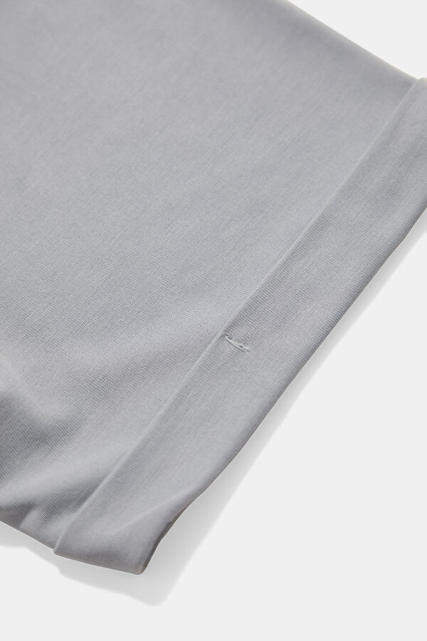 Grey Resort Collar Men's Shirt 5