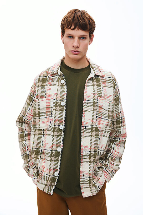 Relax Fit Multicolored Men's Shirt
