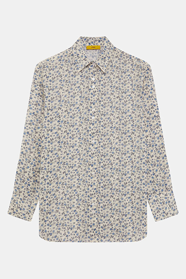 Multicolor Floral Pattern Shirt