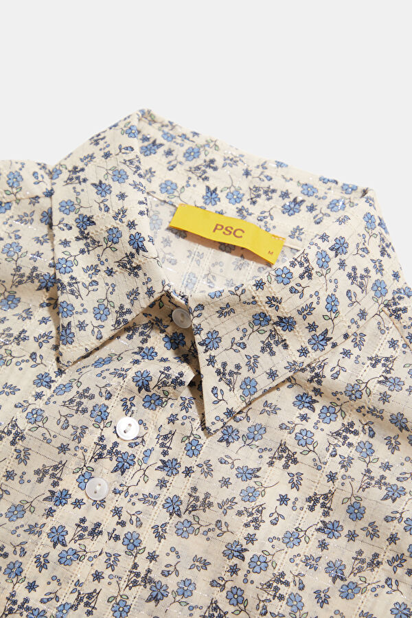 Multicolor Floral Pattern Shirt 3