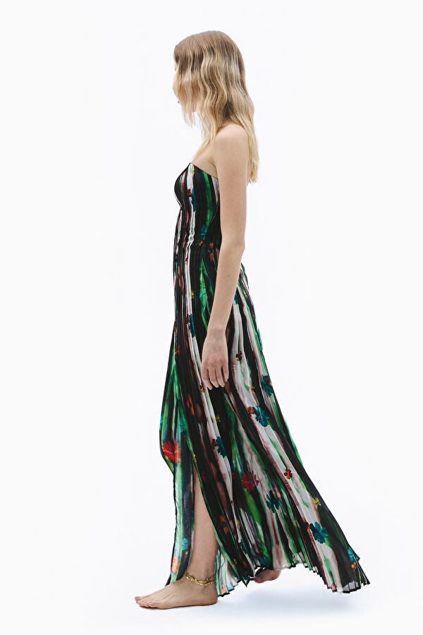 Colorful Patterned Women's Dress 5
