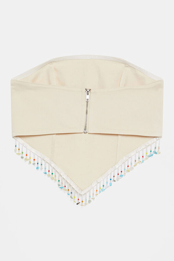 Beige Women's Blouse 2