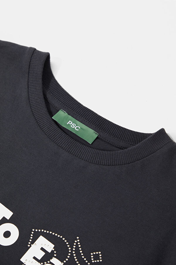 Anthracite Printed Tshirt 3