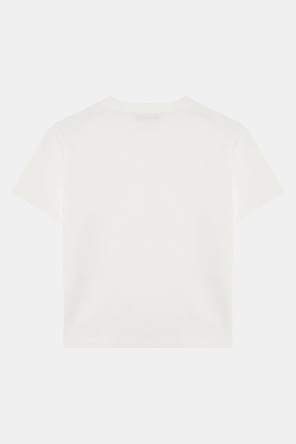 Beyaz Nakışlı Kadın T-Shirt 2