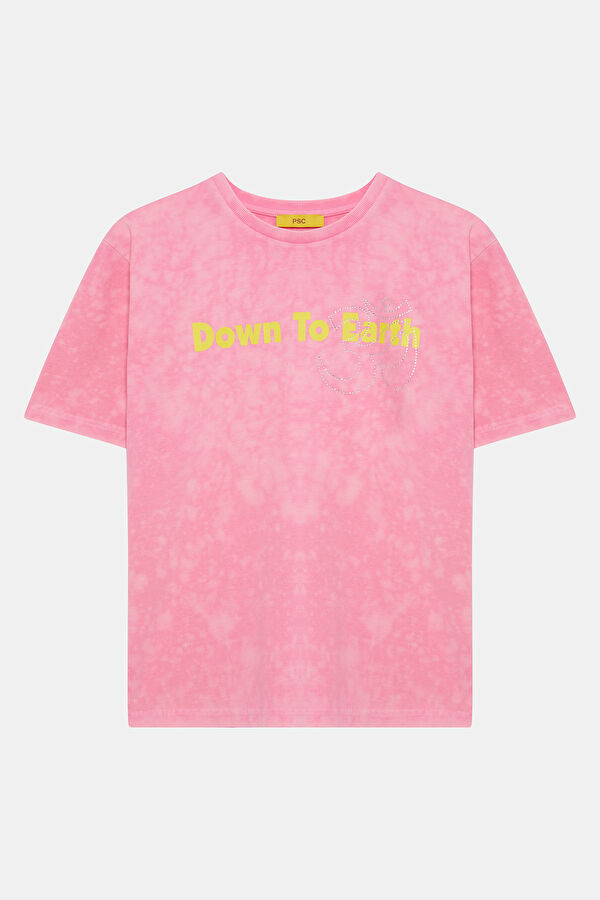 Pink Printed Tshirt