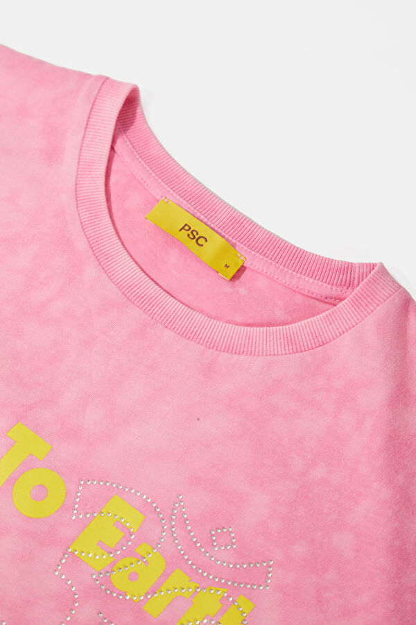 Pink Printed Tshirt 3