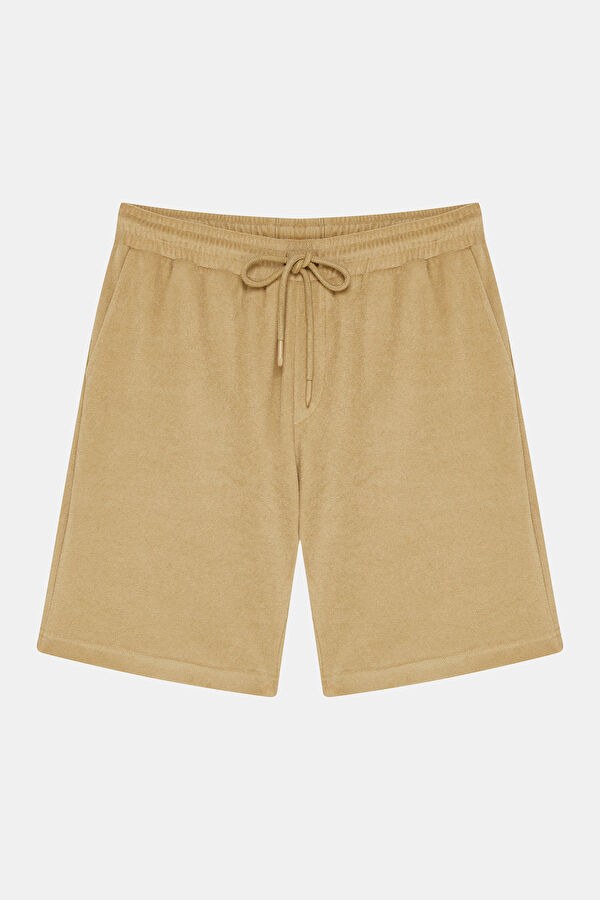 Beige Men's Shorts 3