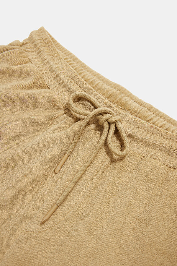 Beige Men's Shorts 5