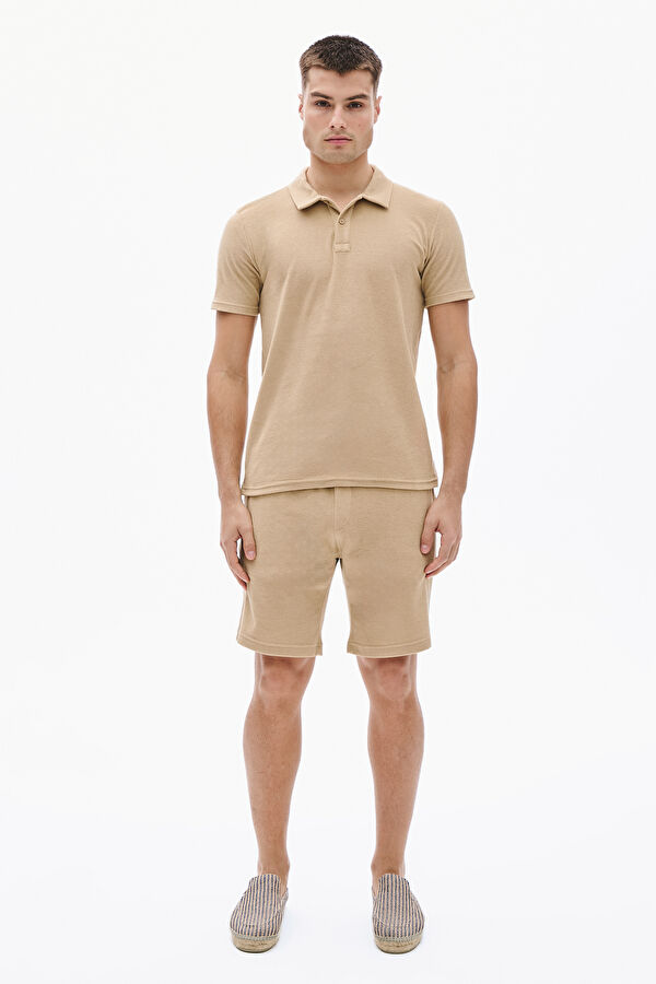 Beige Men's Shorts