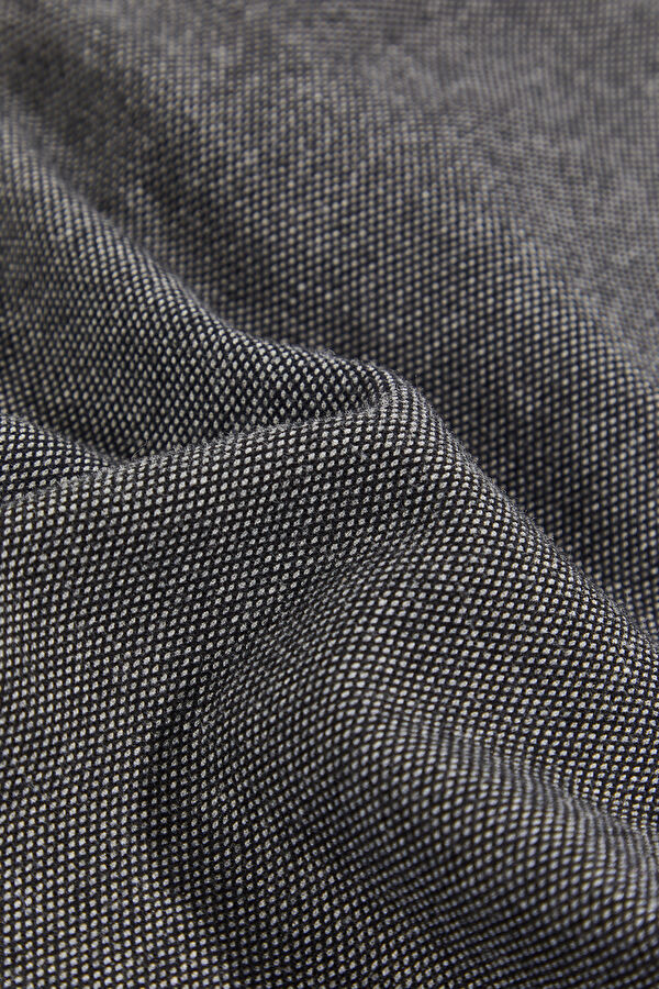 Grey Slim-Fit Men's Trousers 4