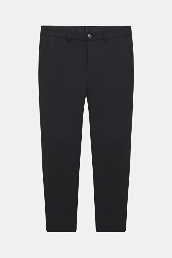 Black Slim Fit Men's Pants