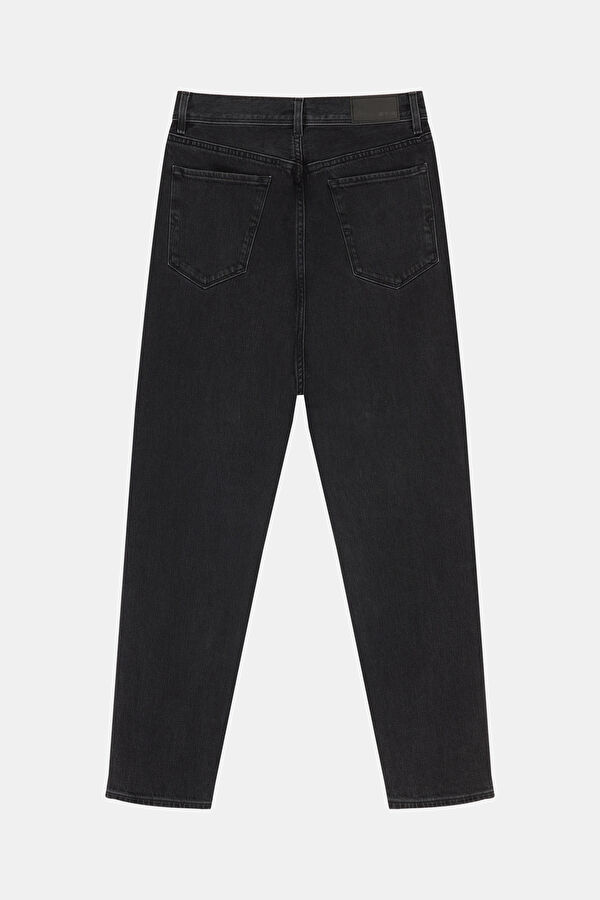 Siyah Dar Paça Kot Jean Erkek Pantolon 2