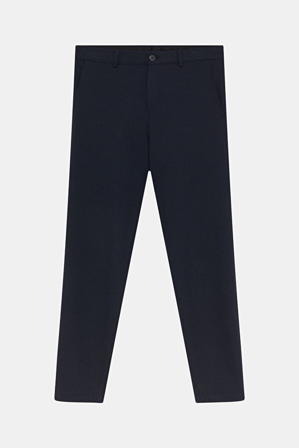 Navy Slim Fit Men's Pants