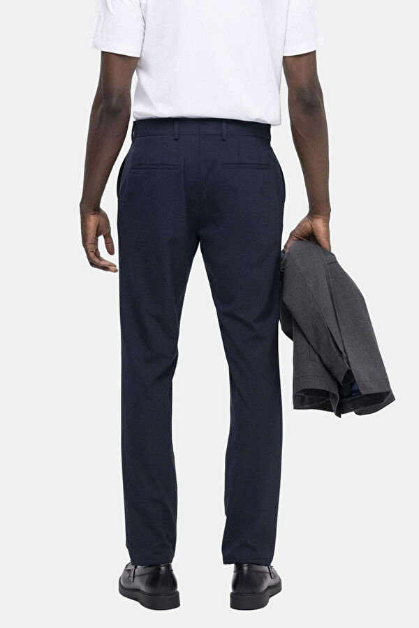 Navy Slim Fit Men's Pants 3