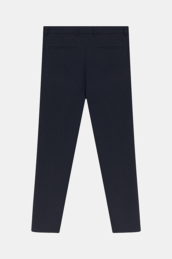 Navy Slim Fit Men's Pants 4