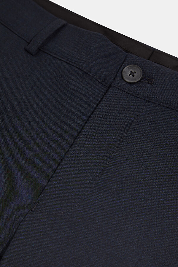 Navy Slim Fit Men's Pants 6