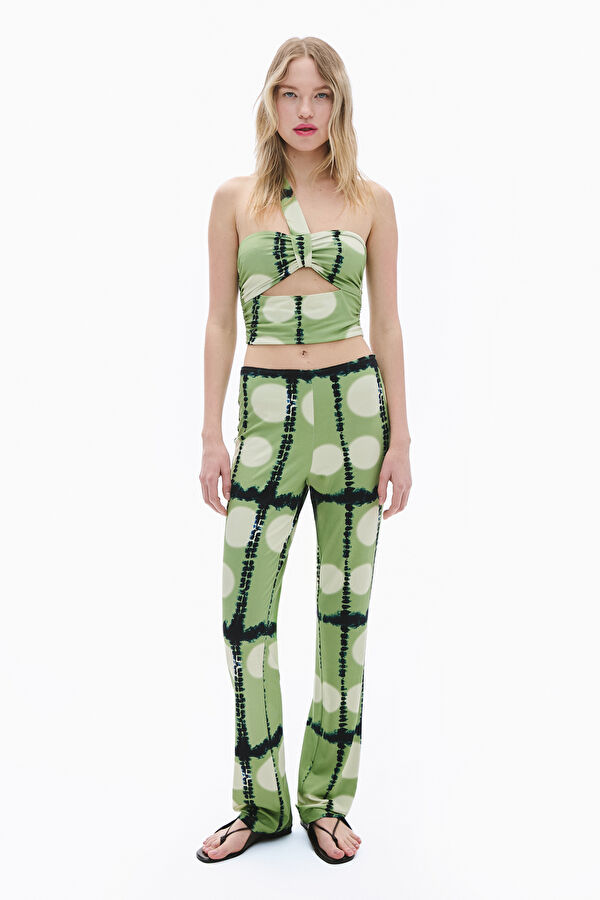 Colorful Women's Straight Leg Trousers