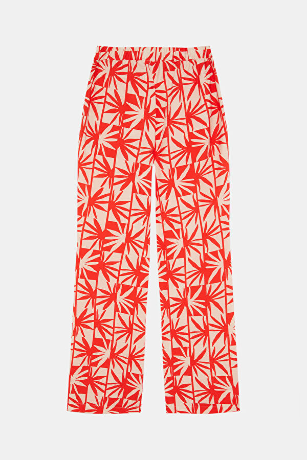 Colorful Women's Straight Leg Trousers 4
