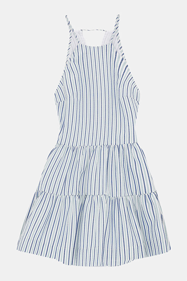 Colorful Striped Women's Dress 4