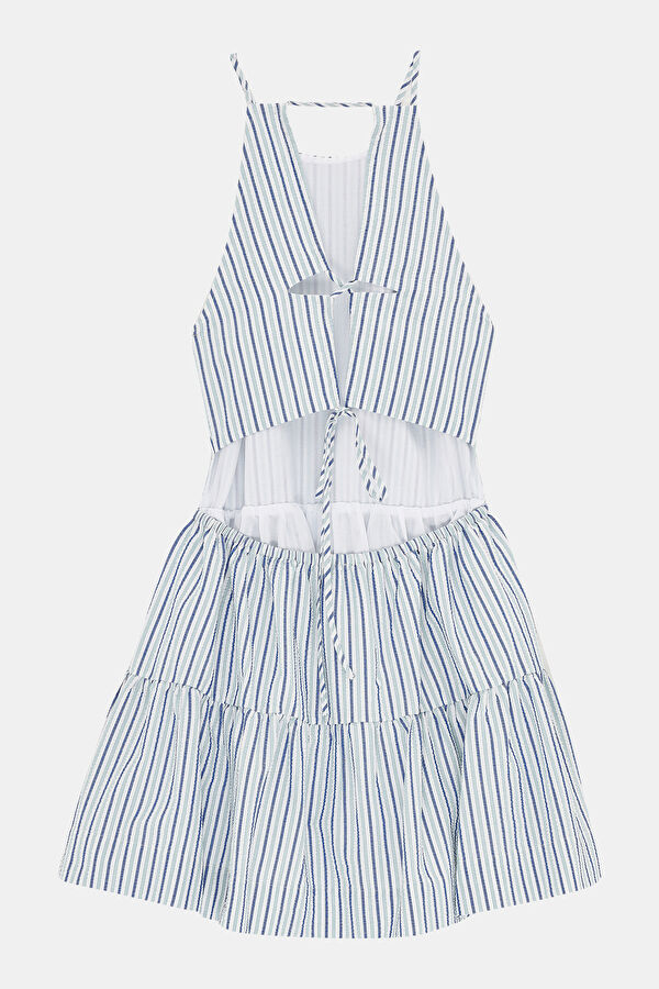 Colorful Striped Women's Dress 5