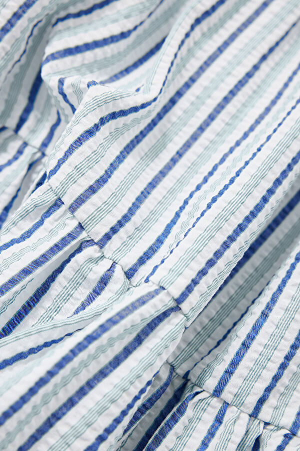 Colorful Striped Women's Dress 7