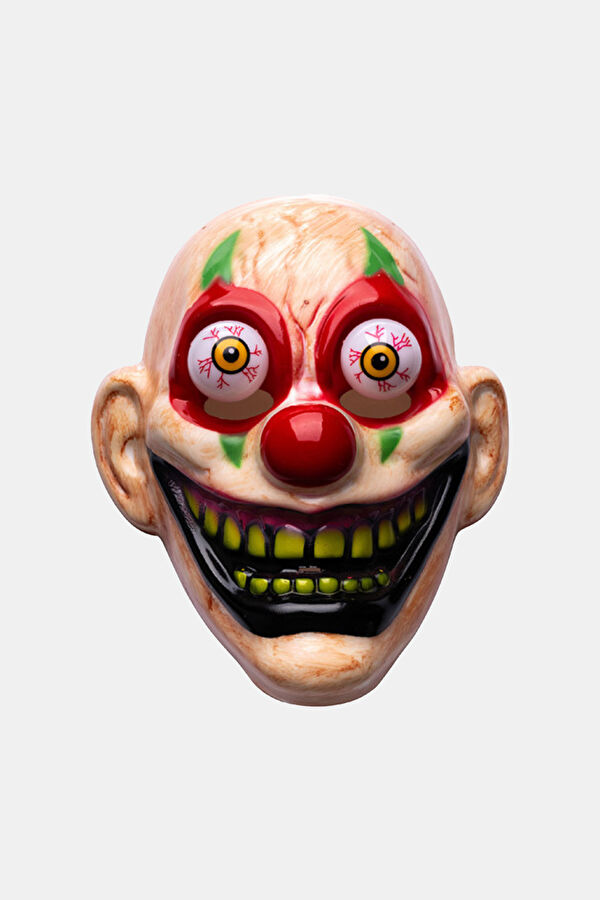 Smiling Clown Mask with Bulky Eyes 2