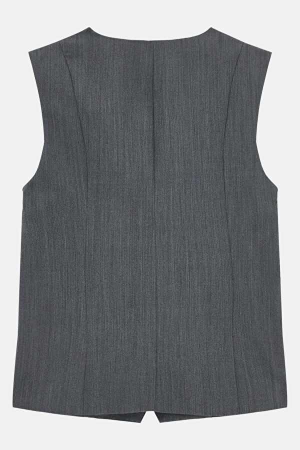 Dark Grey Women's Vest 2
