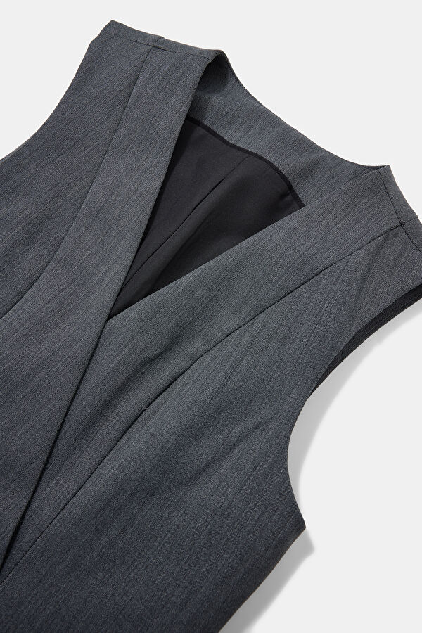 Dark Grey Women's Vest 3