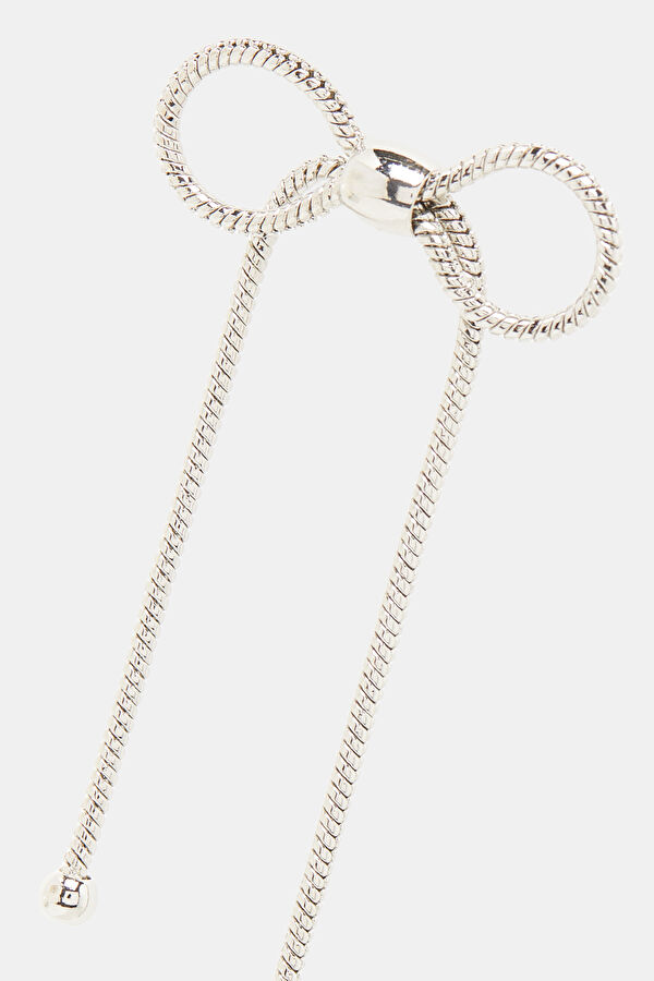 Silver Colored Earrings 2