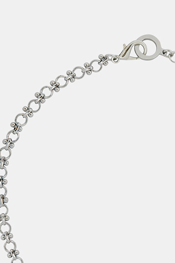 Silver Metal Necklace 2